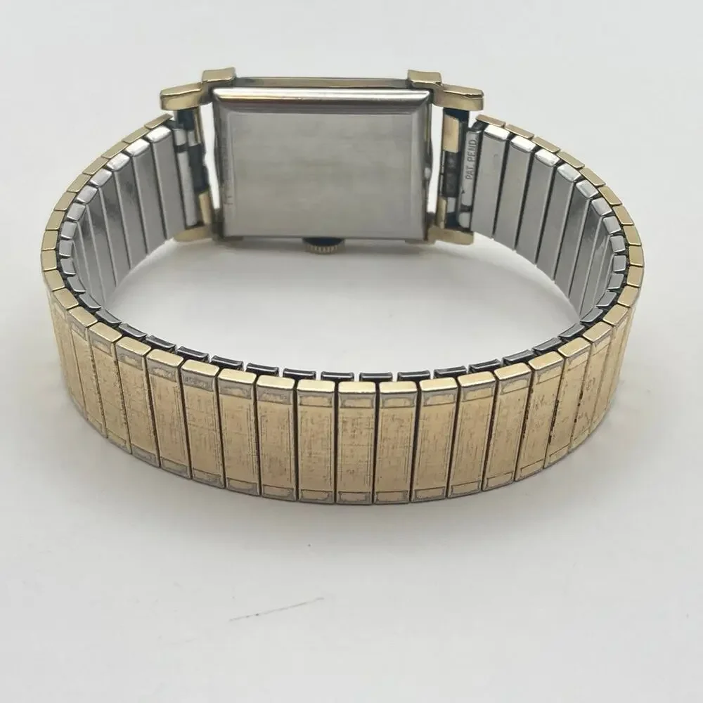 VTG 1950's Elgin Mechanical 10k RPG Bezel 17j Watch 22mm Expandable Works *Read*